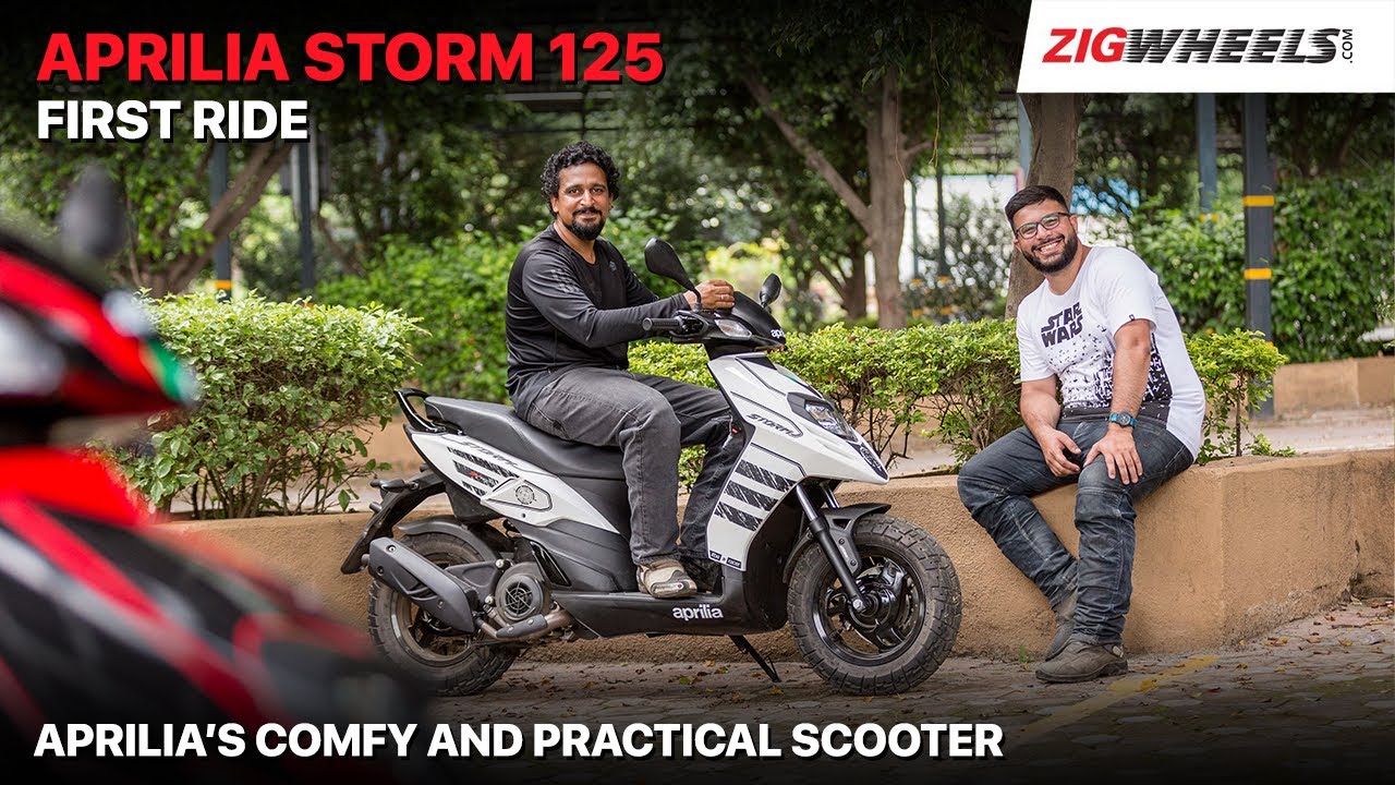 Aprilia Storm 125 BS6 First Ride Review | The Comfy Sporty Scooter For India?