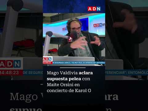 Mago Valdivia aclara supuesta pelea con Maite Orsini