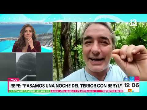 Repe: Pasamos una noche de terror con Beryl | Tu Día | Canal 13