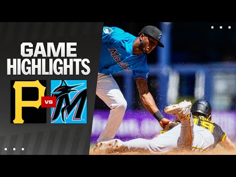 Pirates vs. Marlins Game Highlights (3/31/24) | MLB Highlights