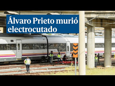 Álvaro Prieto murió electrocutado entre los vagones de un tren, según el primer informe forense