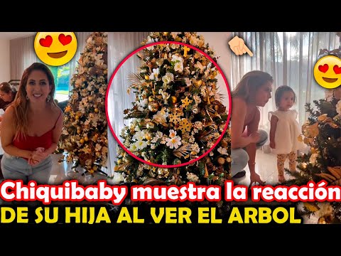 Chiquibaby comparte EMOCIONADA con su HIJA la DECORACIÓN de su CASA por Navidad ¡Así es su Árbol!