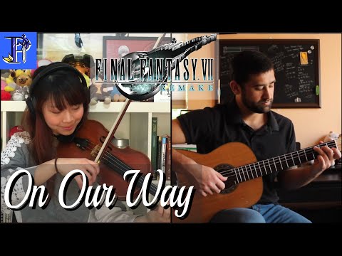 On Our Way - Final Fantasy VII REMAKE; Violin and Guitar Cover ft. @JustinWoodsMusic | PitTan