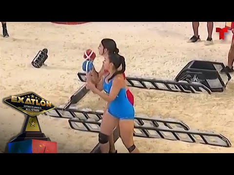 Cardíaco duelo de Anisa vs. Mirna en pleno Circuito del Circo | Exatlón EE.UU All-Stars 2024