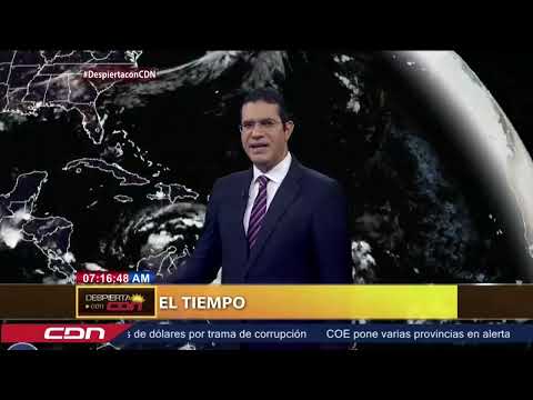 COE pone varias provincias en alerta por incidencia de vaguada