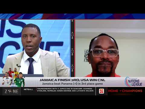 Jamaica finish 3rd, USA win CONCACAF Nations League, Jamaica beat Panama 1-0 in 3rd place game