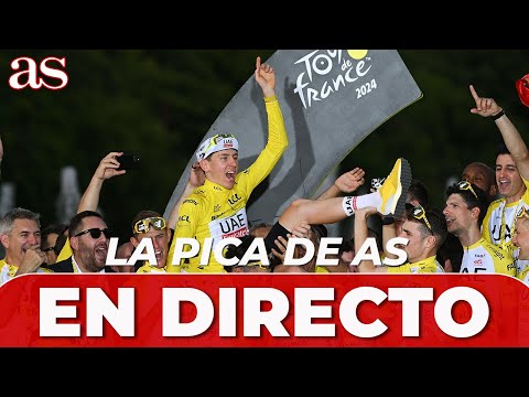 EN VIVO: POGACAR GANA EL TOUR DE FRANCIA y llegan LOS JUEGOS OLÍMPICOS DE PARÍS | La Pica de AS