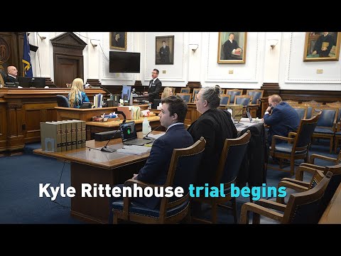 Kyle Rittenhouse trial begins