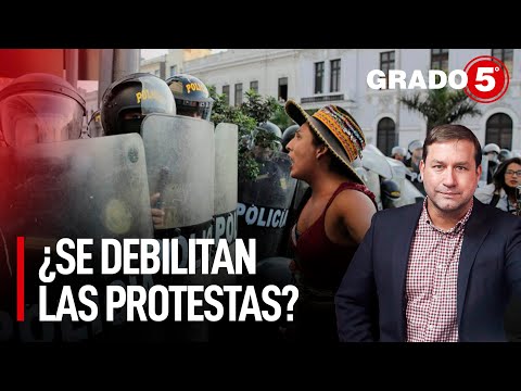 ¿Se debilitan las protestas? | Grado 5 con René Gastelumendi