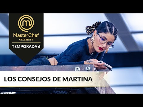 Martina acompaña a los cocineros durante el reto creativo | MasterChef Celebrity