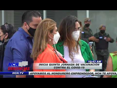 Arranca Quinta Campaña de Vacunación contra #Covid19 en Honduras