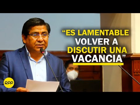 Genera inestabilidad política: Somos Perú adelanta que está en contra de nueva moción de vacancia