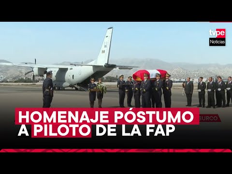 Accidente en Arequipa: el homenaje póstumo a piloto de la FAP que falleció en el Mirage 2000