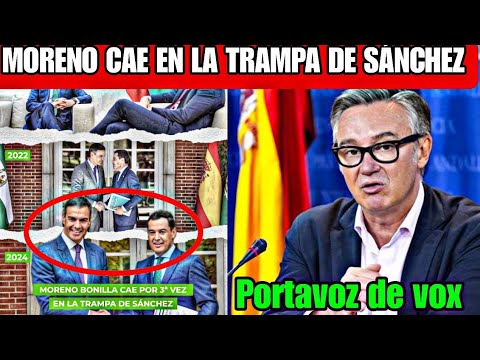 MANUEL GAVIRA SEÑALA QUE PEDRO SÁNCHEZ HA ENGAÁDO A JUANMA MORENO, OTRA VEZ