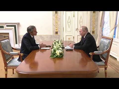 El futuro de la central de Zaporiyia en la mesa: reunión entre Vladimir Putin y Rafael Grossi