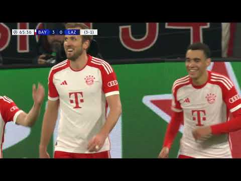 Harry Kane (66') Bayern Munich vs Lazio | UEFA Champions League RO16 Leg 2