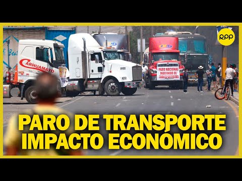 El impacto económico de un paro de transporte