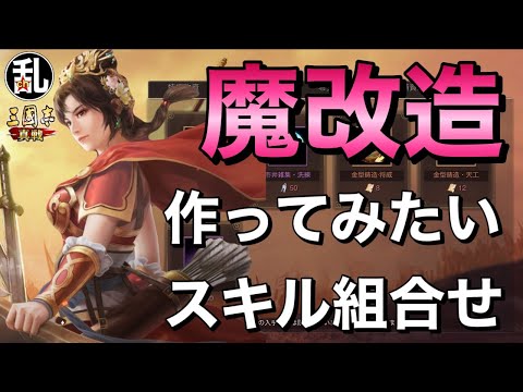 【三国志 真戦】いつかは作ってみたい魔改造スキル装備【三國志】【三国志战略版】1320