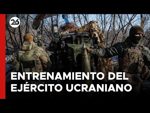 Entrenamiento del Ejército ucraniano en la región de Donetsk