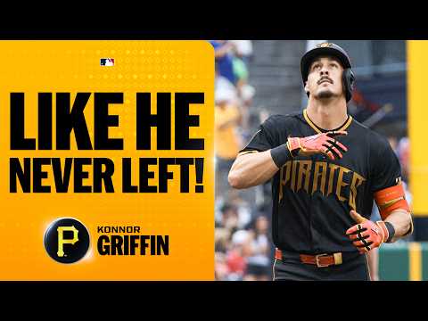 Konnor Griffin homers! | MLB 하이라이트