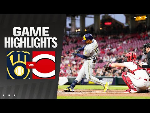 Brewers vs. Reds Game Highlights (4/9/24) | MLB Highlights