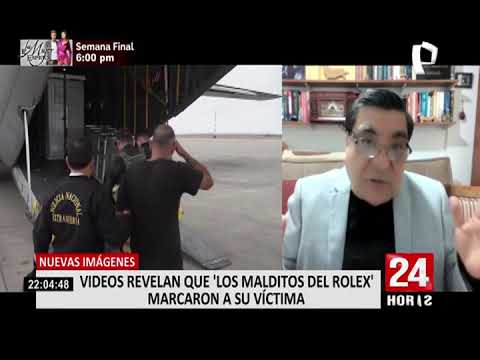 Miraflores: videos revelan como 'Los Malditos del Rolex' marcaron a su víctima