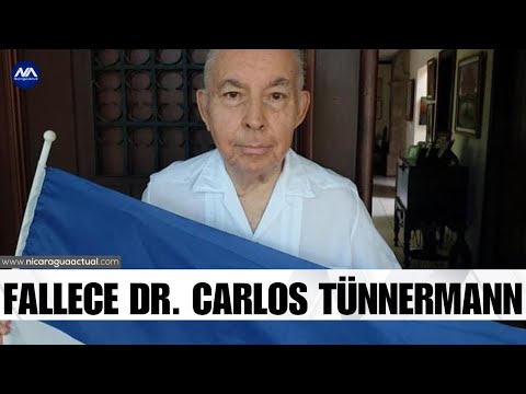 Muere el doctor Carlos Tünnermann Bernheim, un personaje de la lucha cívica en Nicaragua
