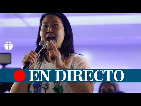 DIRECTO PERÚ | Keiko Fujimori ofrece una rueda de prensa
