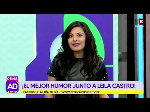 Al Día Tu Día con el mejor humor junto a Leila Castro