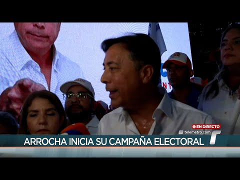 Melitón Arrocha lanza campaña presidencial en Arraiján