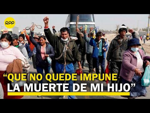Padre de Jorge Muñoz, fallecido en protestas: Que no quede impune lo que ha pasado con mi hijo