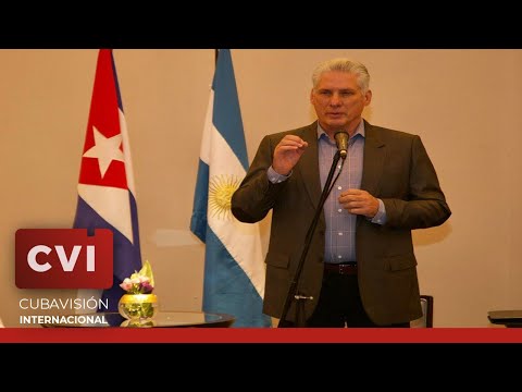 Cuba - Primera visita del presidente de Cuba, Miguel Díaz- Canel a Argentina en 2019