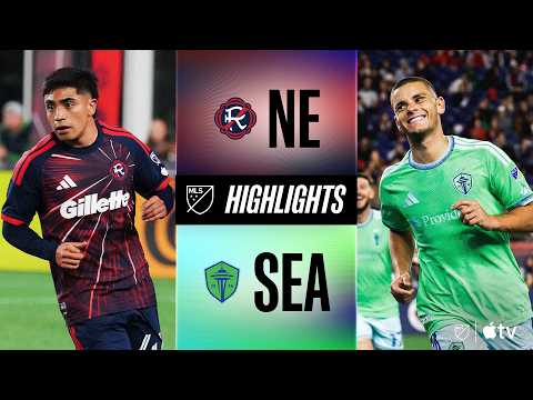 [MLS] 뉴잉글랜드 레볼루션 vs 시애틀 사운더스 하이라이트