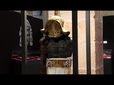 Una exposición permite ser gladiador con RV y vivir los últimos días de Pompeya