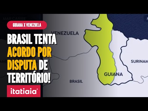 GOVERNO BRASILERO SE OFERECE COMO MEDIADOR PARA ACORDO ENTRE VENEZULELA E GUIANA POR TERRITÓRIO!