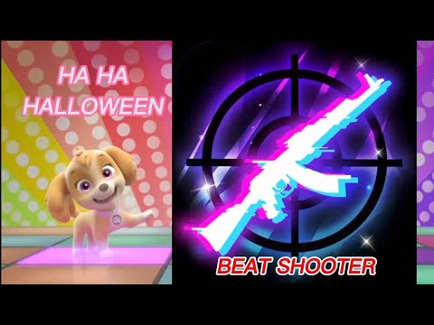 PAW Patrol: Skye's Music Party - Ha Ha Halloween (Beat Shooter) 🎮Gameplay🎃