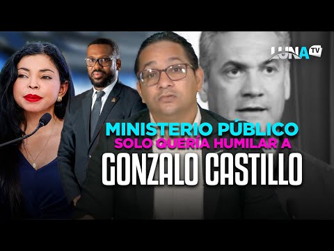 El ministerio público cumplió la misión que se le dió: desacreditar a Gonzalo Castillo