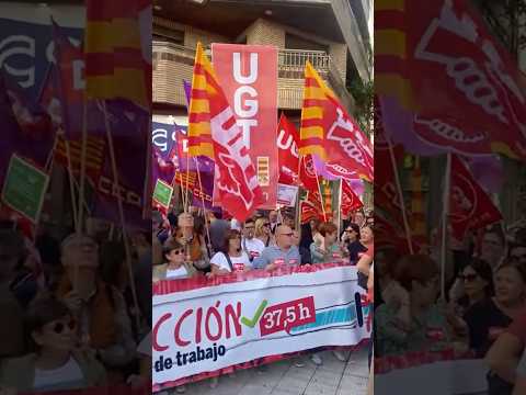 UGT y CCOO claman en Aragón por la reducción de jornada y amenazan con un acuerdo sin la patronal