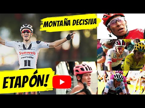 Entretenido final en la etapa 14 TOUR DE FRANCIA 2020   mañana llega la alta montaña