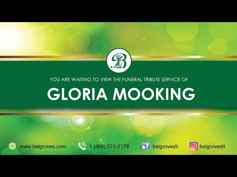 Gloria MooKing Tribute Service