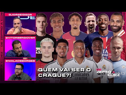 QUEM VAI SER O CRAQUE DA CHAMPIONS LEAGUE 2024/25? CRAVAMOS! | DE ZERO A DEZ