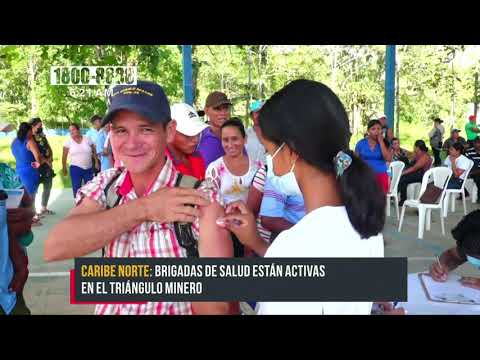 Continúa jornada de vacunación contra el Covid-19 en Siuna-Nicaragua