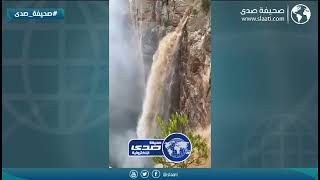 مواطن يوثق شلالات منتزه الحبلة في أبها