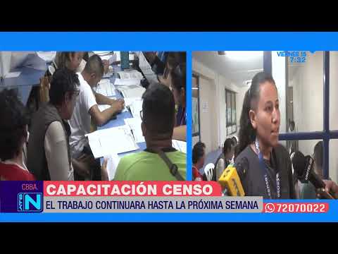 Cochabamba ultima detalles para el Censo de Población y Vivienda