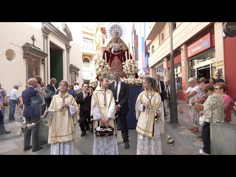 La Caridad regresa a la Casa de Hermandad de la Flagelación