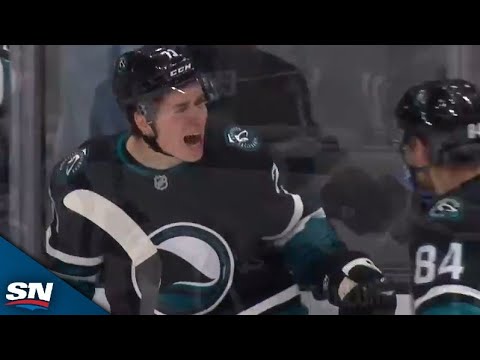 Sharks Macklin Celebrini Flips In Backhand Feed From Mikael Granlund For Second Career NHL Goal