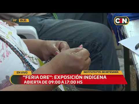 Feria Ore: Realizan exposición indígena en el Instituto Paraguayo de Artesanía
