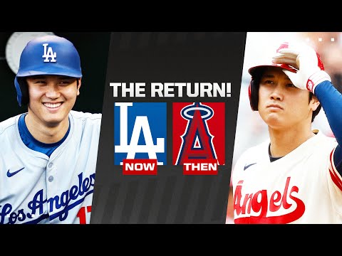 FULL FIRST AT-BAT: Shohei Ohtani returns to Angel Stadium as a member of the Dodgers! | 大谷翔平ハイライト