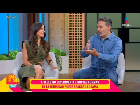 ¡A Mauricio Islas le PRENDE hacer FELIZ a su esposa en la CAMA! La experta nos REVELA algunos tips