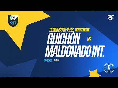 4to Final IDA - Guichon vs Maldonado Interior - Fase Nacional